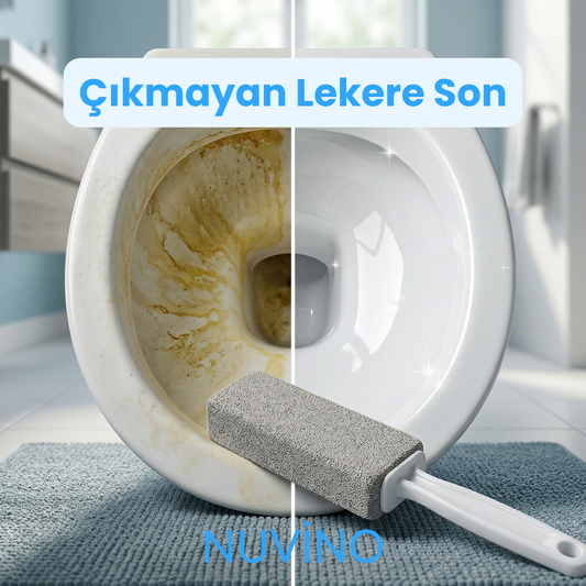 Nuvino™ Temizlik Taşı | Çıkmayan Kireç ve Lekelere Son