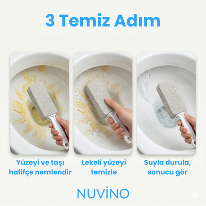 Nuvino™ Temizlik Taşı | Çıkmayan Kireç ve Lekelere Son
