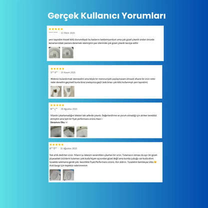 Nuvino™ Temizlik Taşı | Çıkmayan Kireç ve Lekelere Son