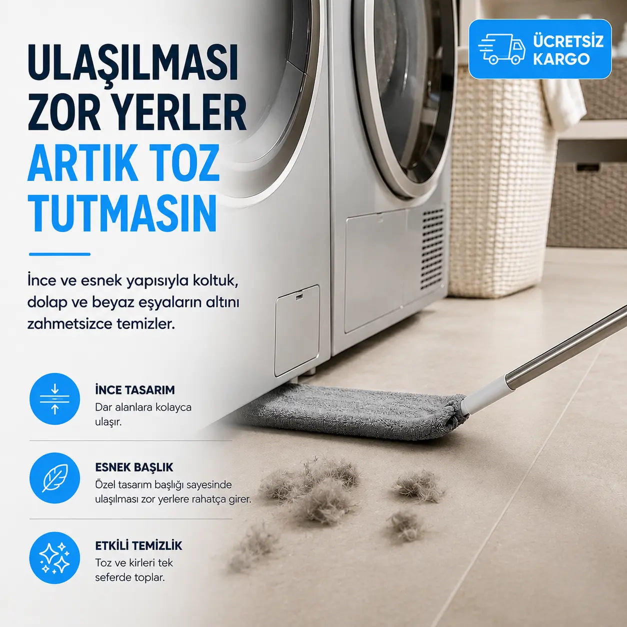 Nuvino™ Dip Köşe Mop